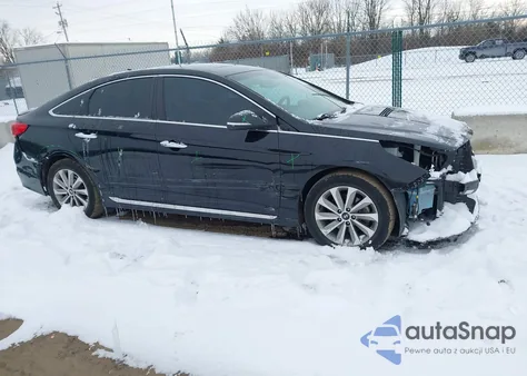 2017 Hyundai Sonata Sport from USA, damaged, VIN 5NPE34AFXHH546097